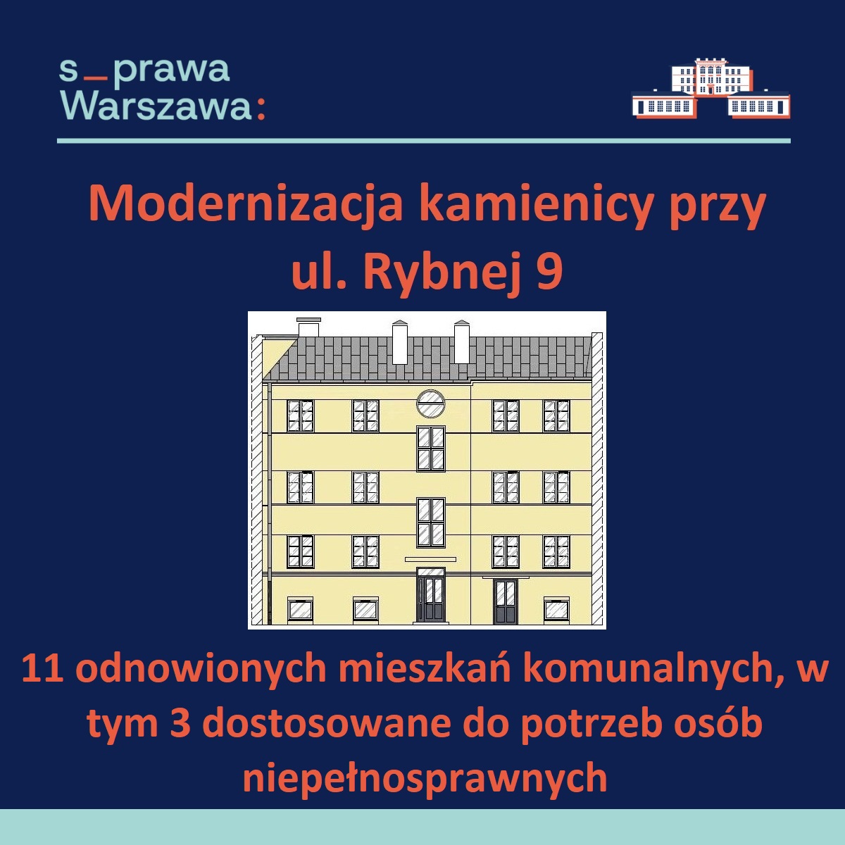 Kamienica przy Rybnej 9 przechodzi metamorfozę za 6,6 mln zł budynek wraca do życia - Miejski Reporter