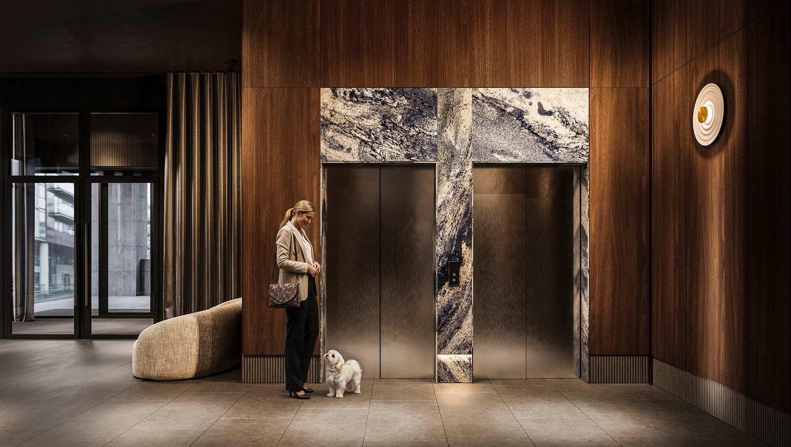 Apartamenty Grzybowska 11 - wnętrze lobby