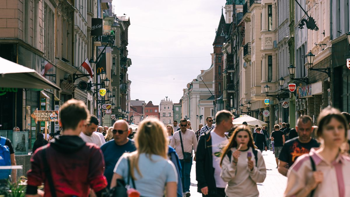 Gdańsk liczba mieszkańców – panorama Starego Miasta nad Motławą