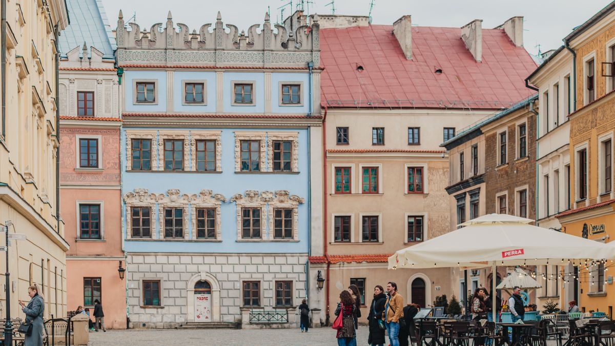 Miasta na literę L – kolorowe kamienice na Starym Mieście w Lublinie