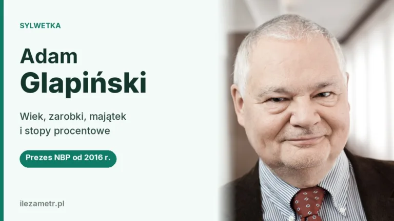 Adam Glapiński: wiek, zarobki, majątek, żona i stopy procentowe