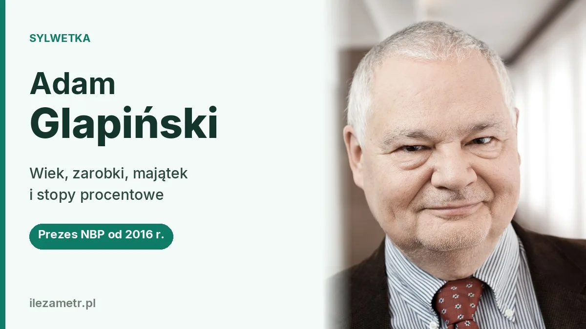 Adam Glapiński, prezes Narodowego Banku Polskiego