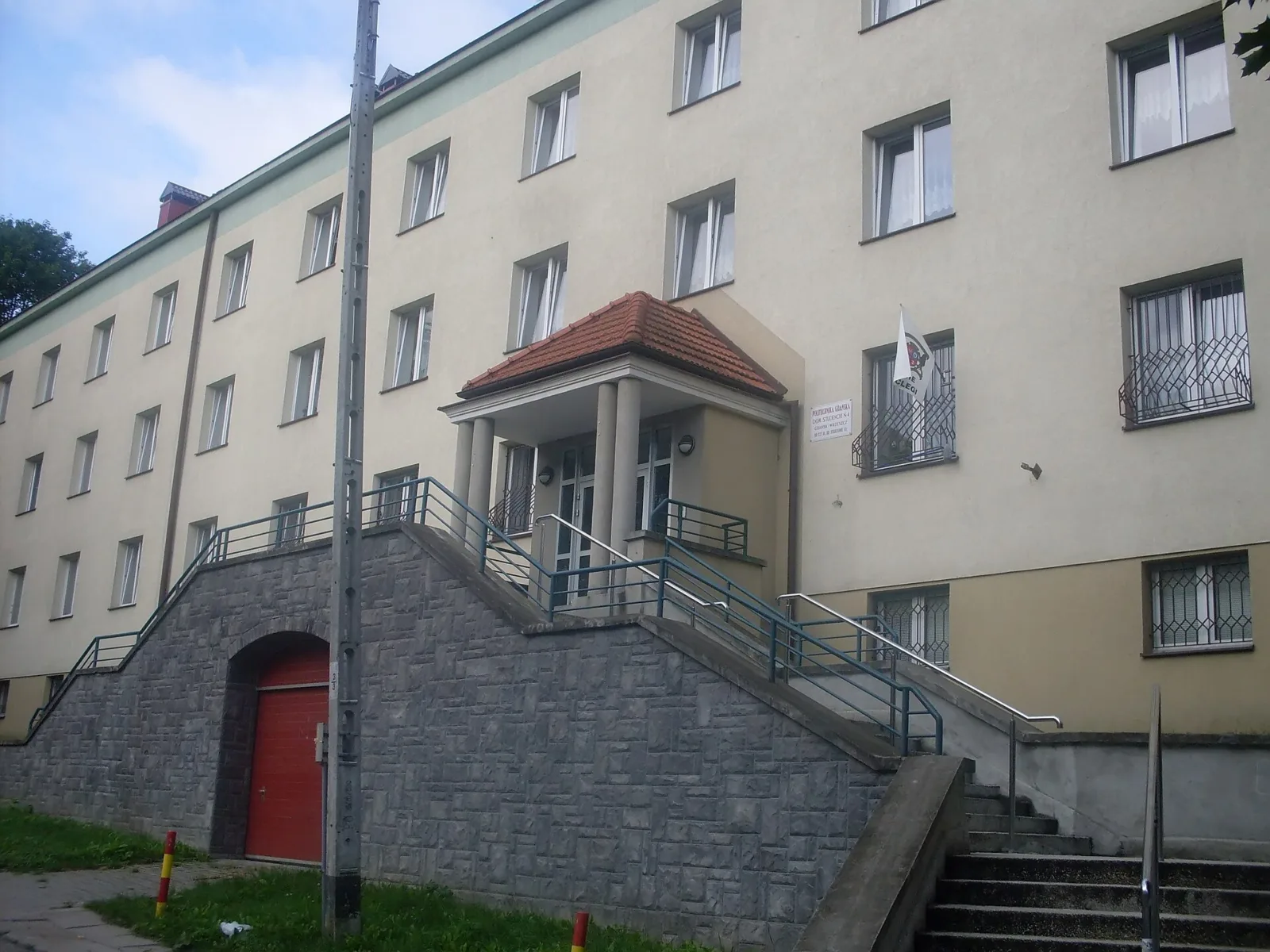 Dom Studencki nr 4 Politechniki Gdańskiej przy ul. Do Studzienki w Gdańsku