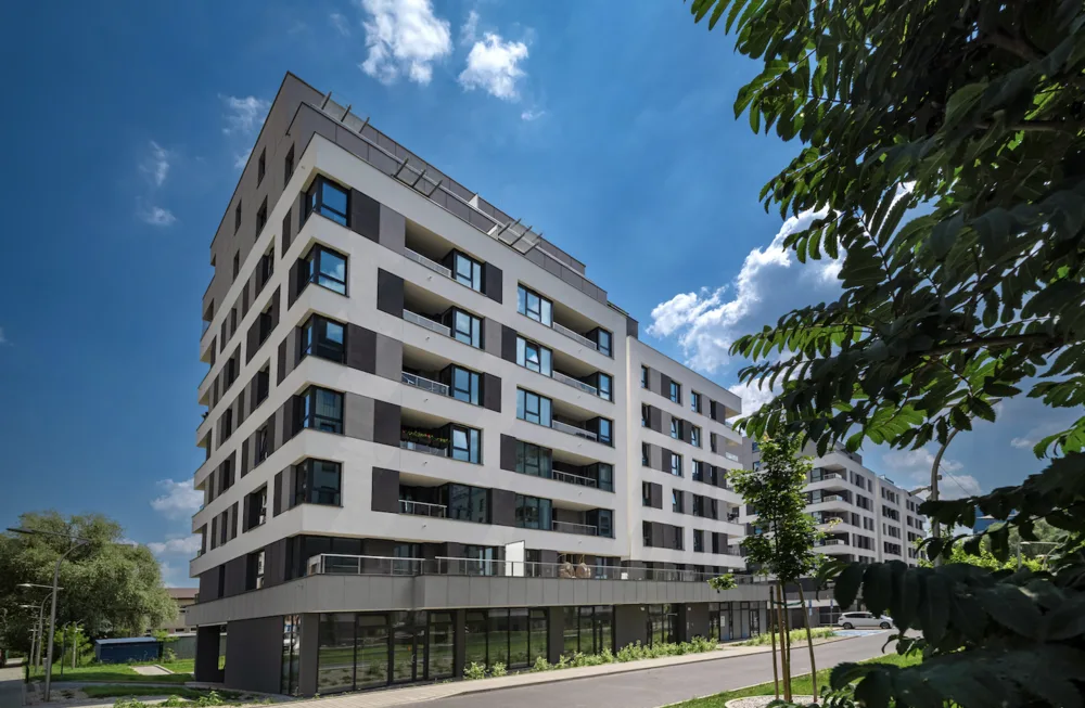 Gotowe budynki osiedla Piasta Towers w Mistrzejowicach
