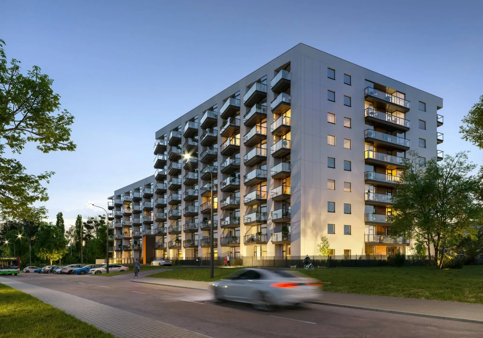 Chodźki Residence 2 w Lublinie, wizualizacja dewelopera