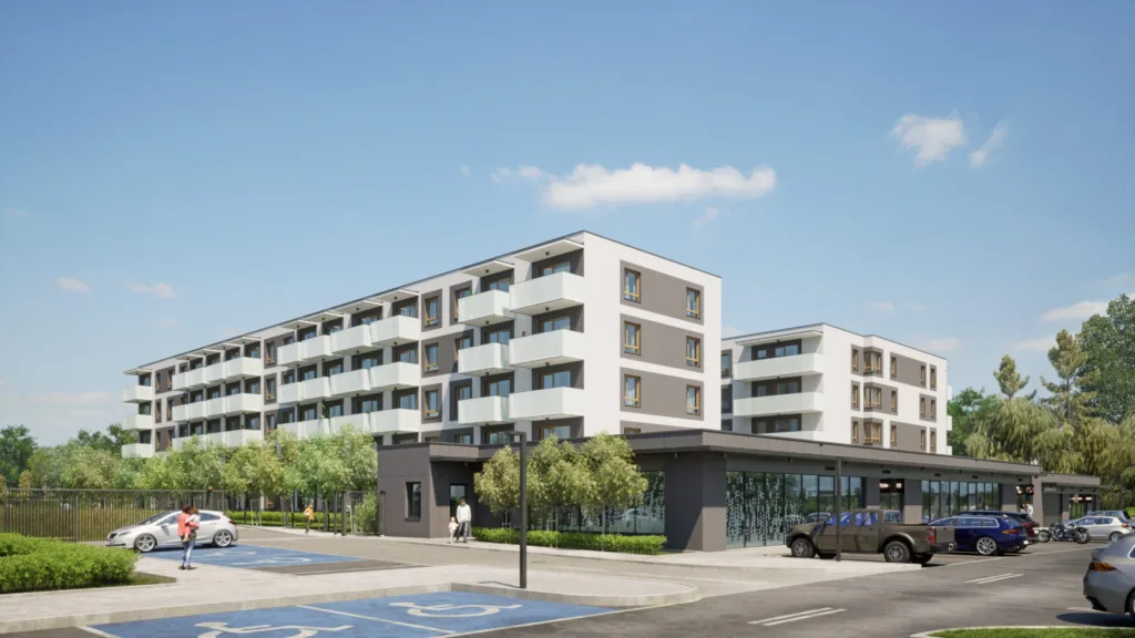 Osiedle Monte Cassino w Siedlcach, wizualizacja Strus Development