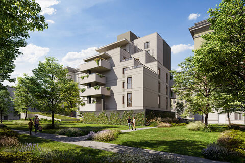 Apartamenty Jana Pawła 34, Warszawa, Wola (Mirów), wizualizacja Polski Holding Nieruchomości