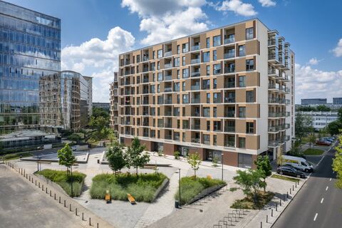 Holm House, Warszawa, Mokotów, wizualizacja Skanska Residential Development Poland