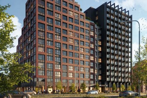 Awangarda Mogilska (etap I), Kraków, Prądnik Czerwony, wizualizacja Skanska Residential Development Poland
