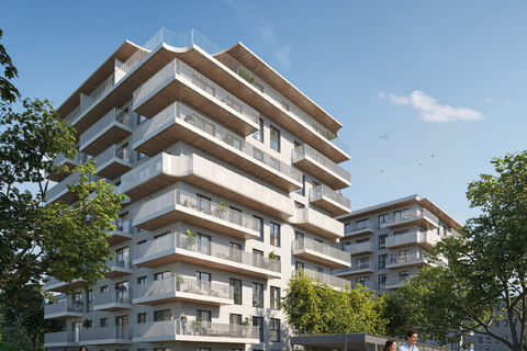 NU3 Warszawa Wola, Warszawa, Wola, wizualizacja Skanska Residential Development Poland